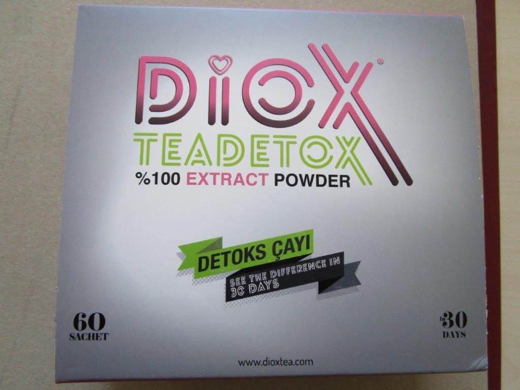 Diox Teadetox - Illegales Abnehmmittel enhält Sibutramin (Illegal weight loss drug contains sibutramine)